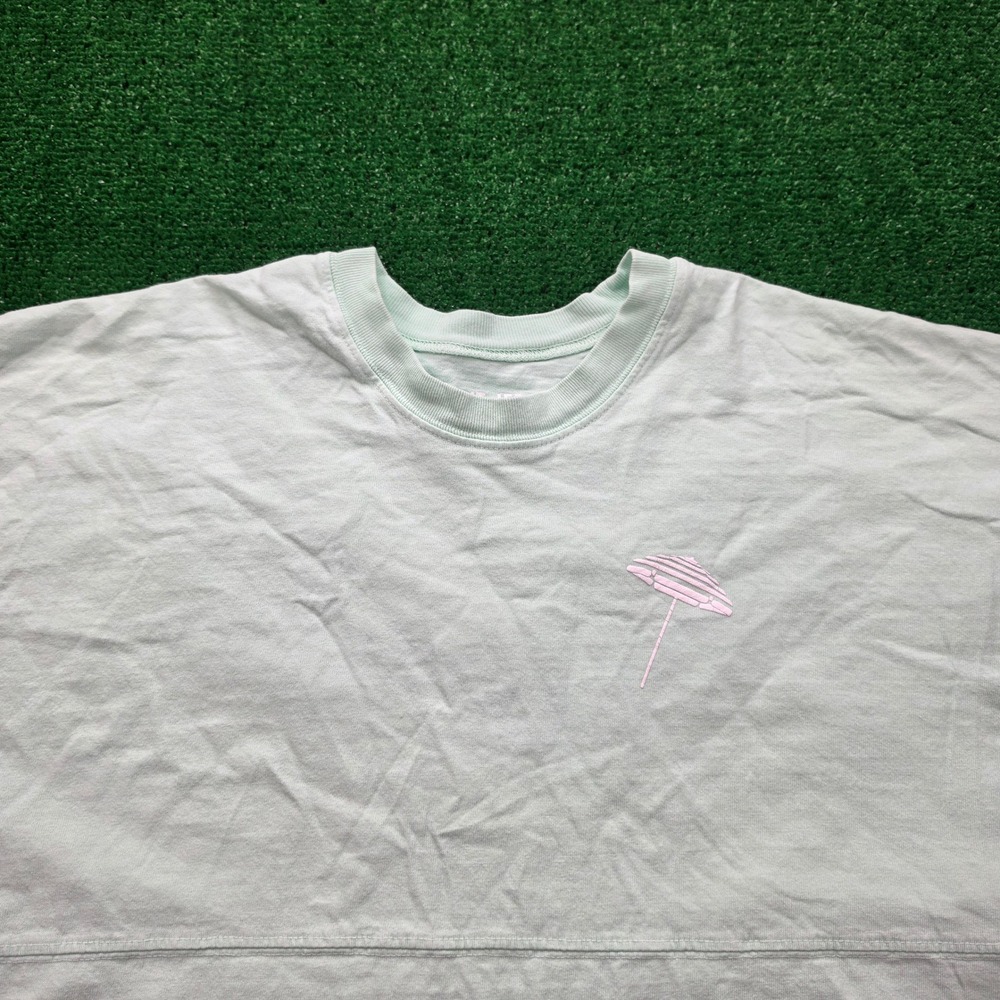 Sur La Mer Biarrits France Spirit Jersey Unisex XL Mint Green Surf Town - Picture 4 of 10